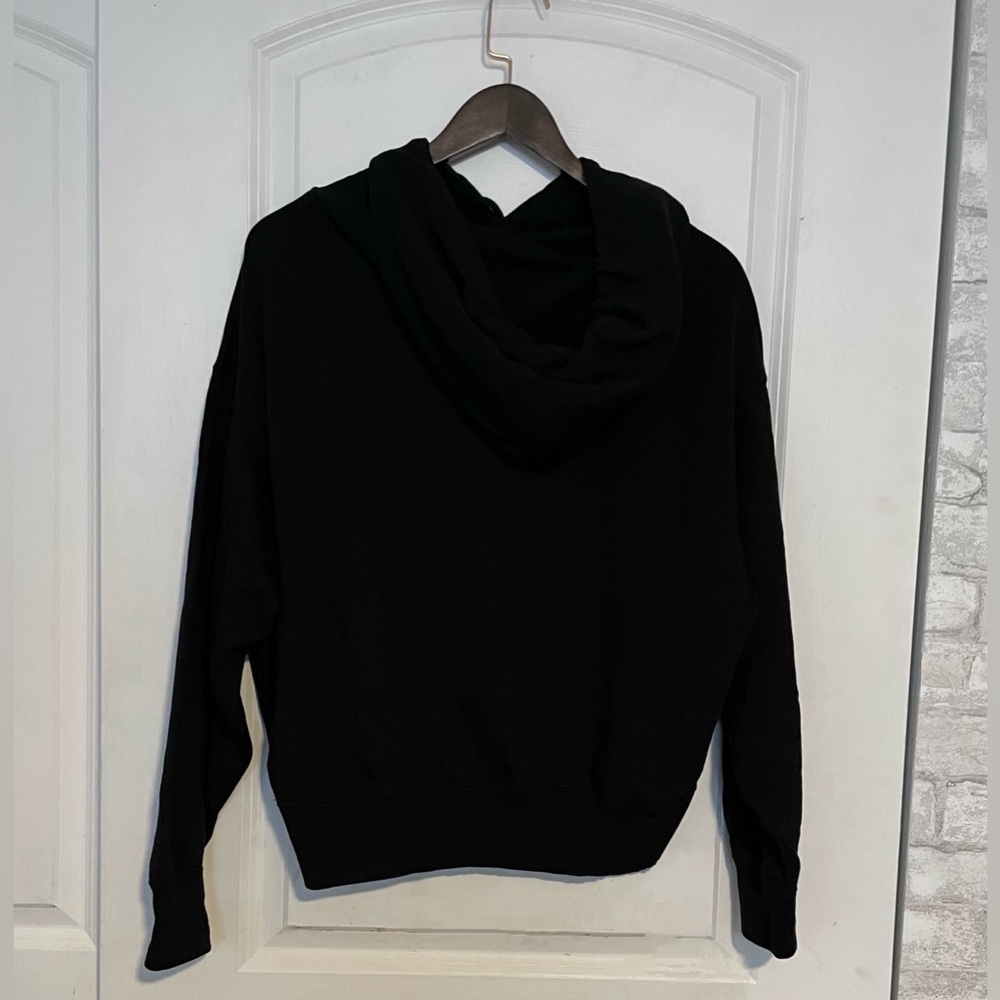 SET POLO RALPH LAUREN Embellished Logo French Terry Hoodie Jogger L Black bling - Picture 4 of 17